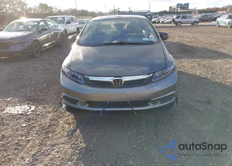 2012 Honda Civic Ex z USA, uszkodzony, nr VIN 2HGFB2F8XCH329688